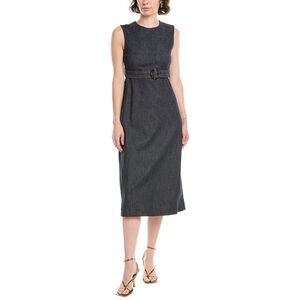 'S Max Mara Womens S Max Mara Lucilia Midi Dress, Blue